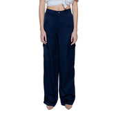Street One Blue Viscose Pant -   -  Street One.